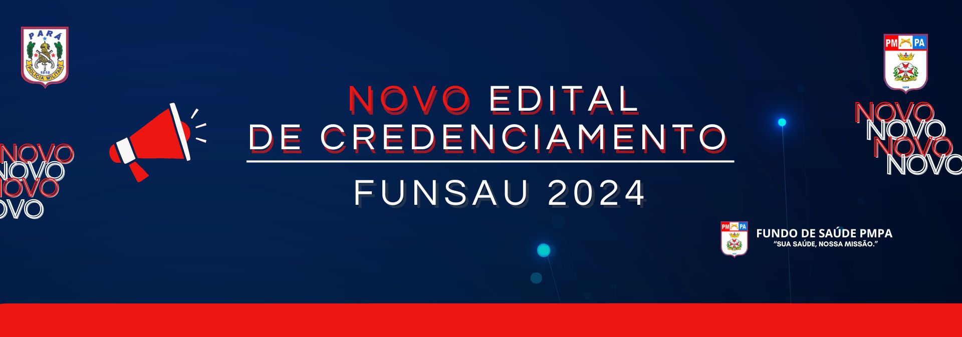 NOVO EDITAL DE CREDENCIAMENTO 